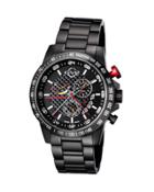 45mm Scuderia Men's Chronograph Bracelet Watch, Black