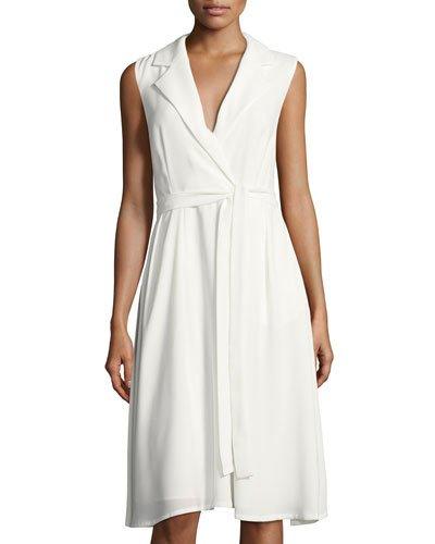 Sleeveless Crepe