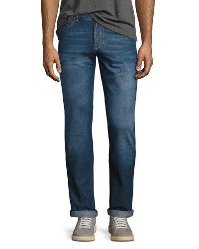 Five-pocket Slim-fit Jeans, Denim