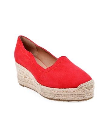 Reese Scalloped Suede Espadrilles
