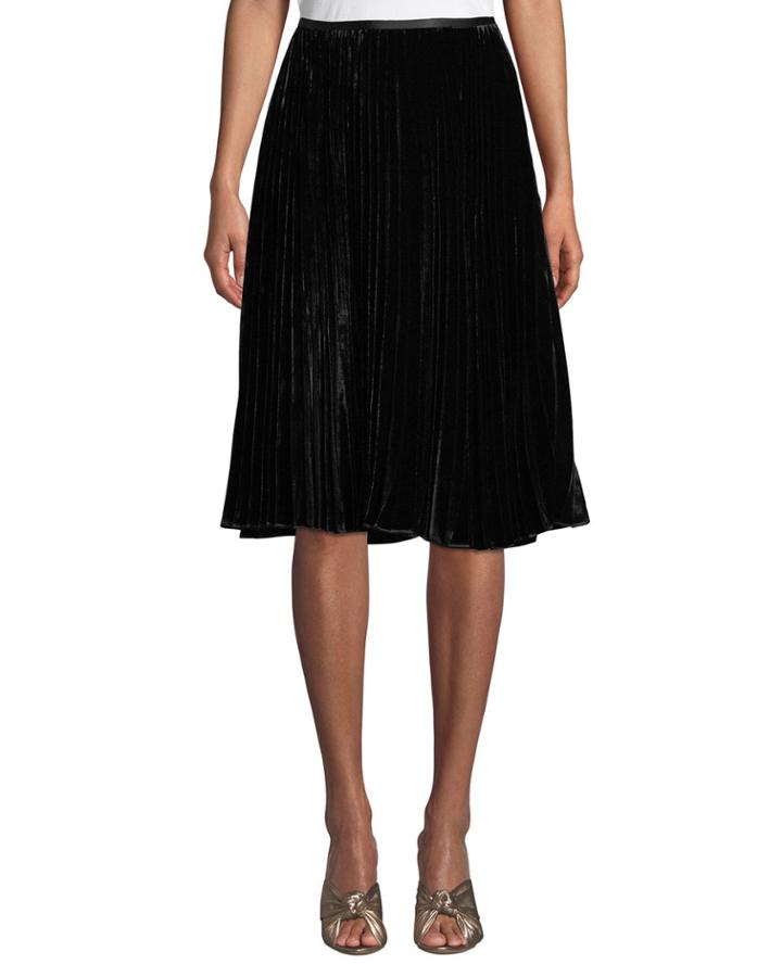 Ranella Pleated Velvet