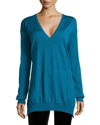V-neck Tie-back