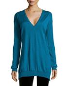 V-neck Tie-back