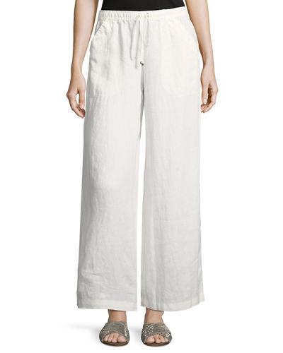 Drawstring-waist Cropped