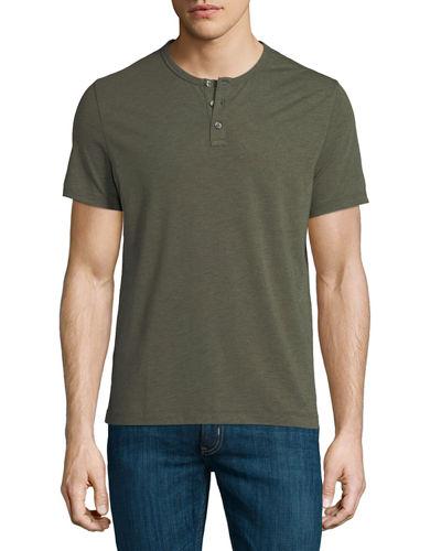Half-button Henley