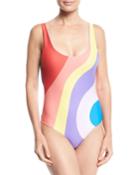 Mia One-piece Printed