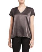 Cryus Short-sleeve Combo Top