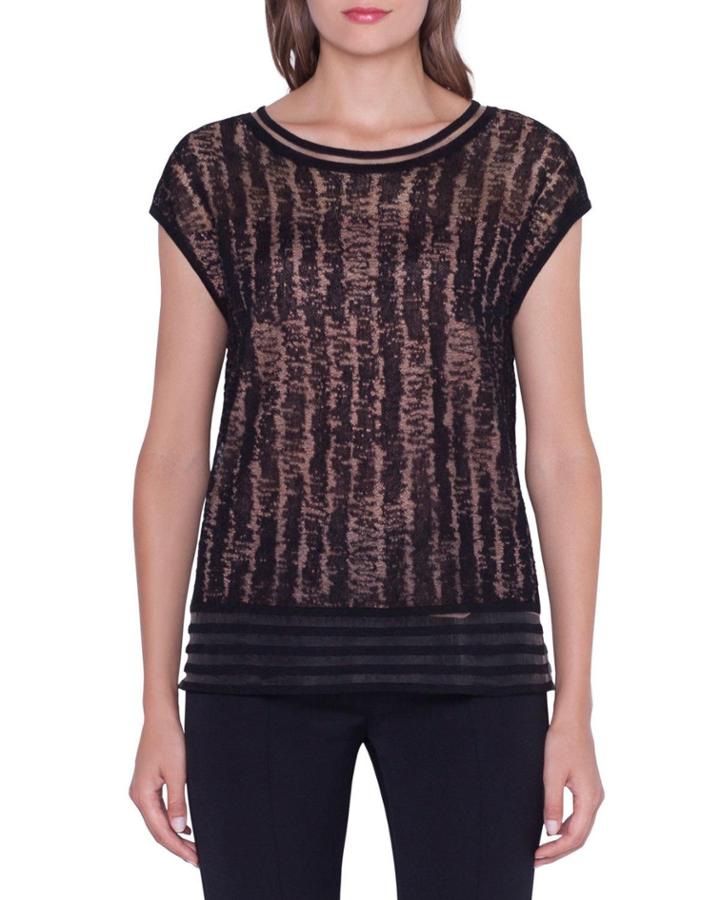 Linen-silk Pullover