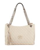 Verra Large Quilted Leather Tote Bag