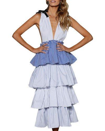 Free Spirit Ruffle Tiered Dress