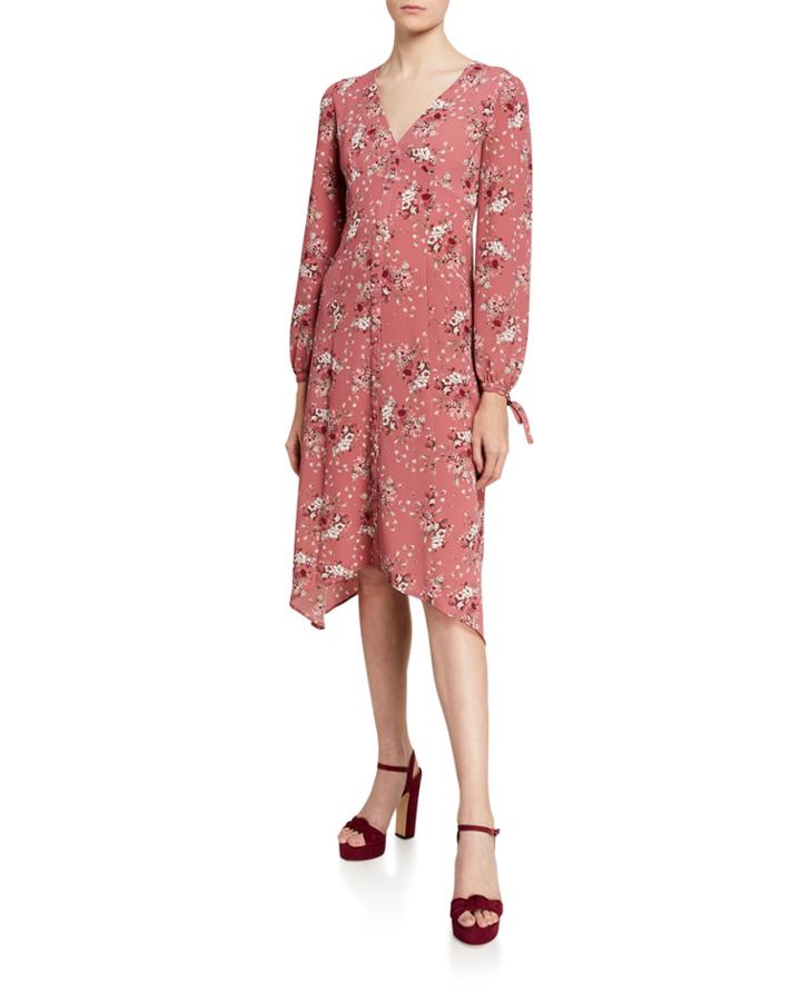 Charmed Bouquets Asymmetric Dress