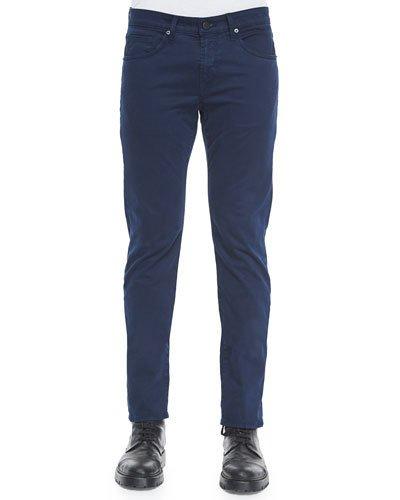 Kane Straight-leg Crown B Jeans, Navy
