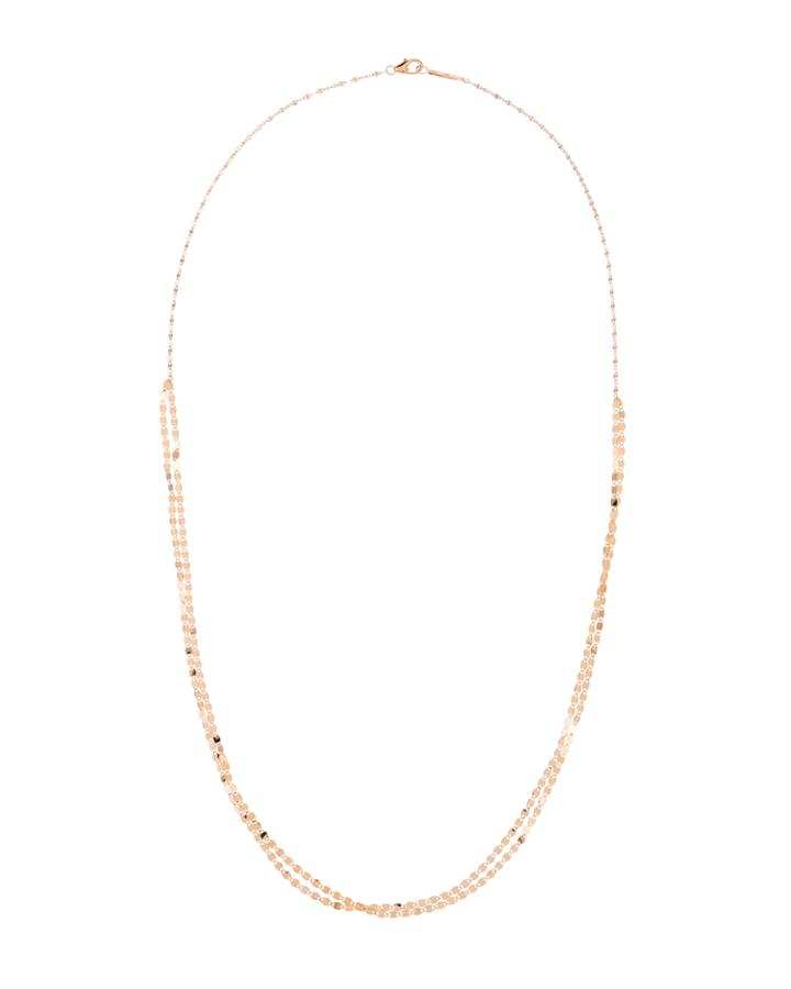 14k Rose Gold Blush Chain Necklace