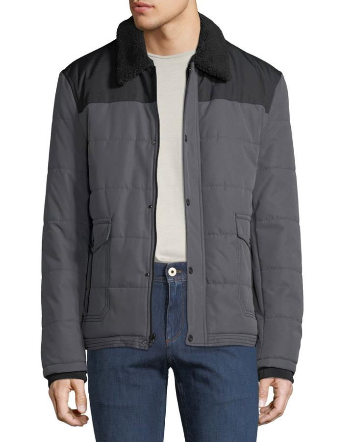 Men's Howell Colorblock Puffer Coat