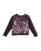 Sequin Combo Sweatshirt,