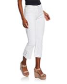Cropped Boot-cut Jeans With