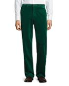 Strtch Cord Pln Frt Pant
