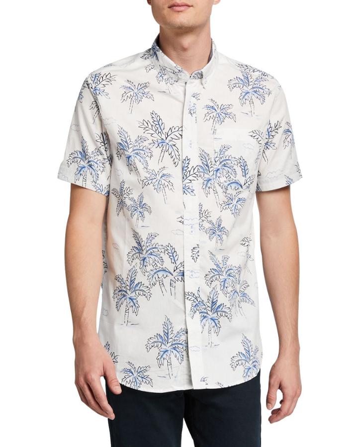 Men's Palm Tree Short-sleeve