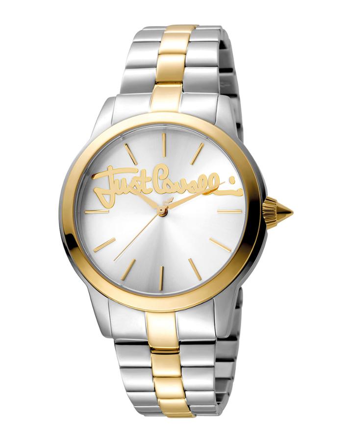 36mm Logo Watch W/ Bracelet, Two-tone