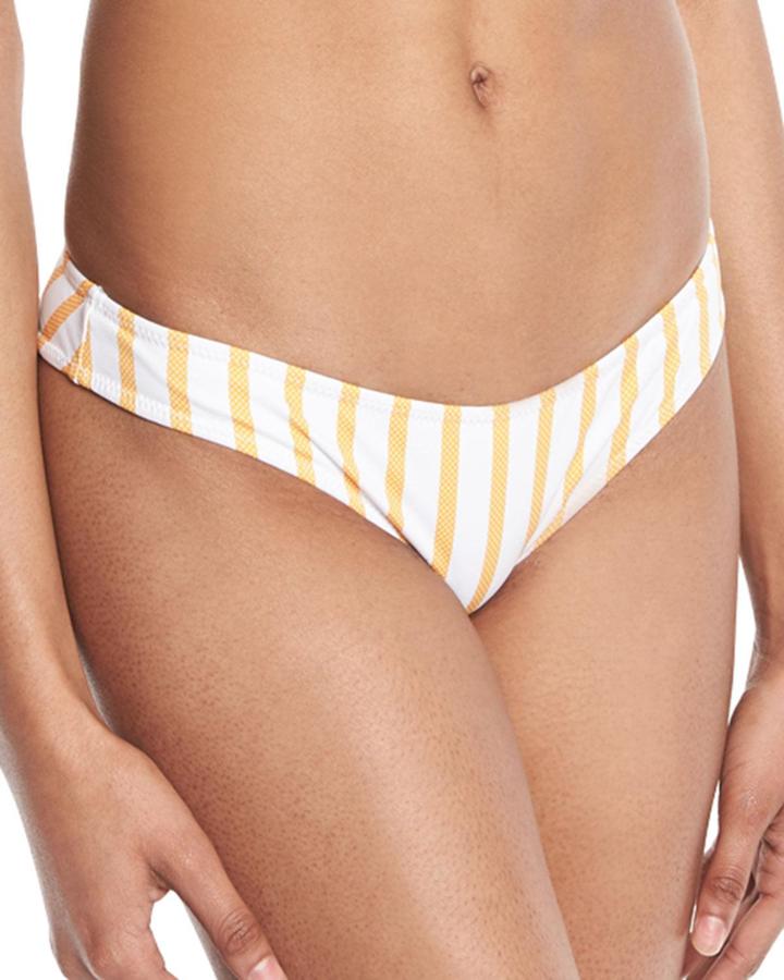 Kali Striped Hipster Swim Bikini Bottoms