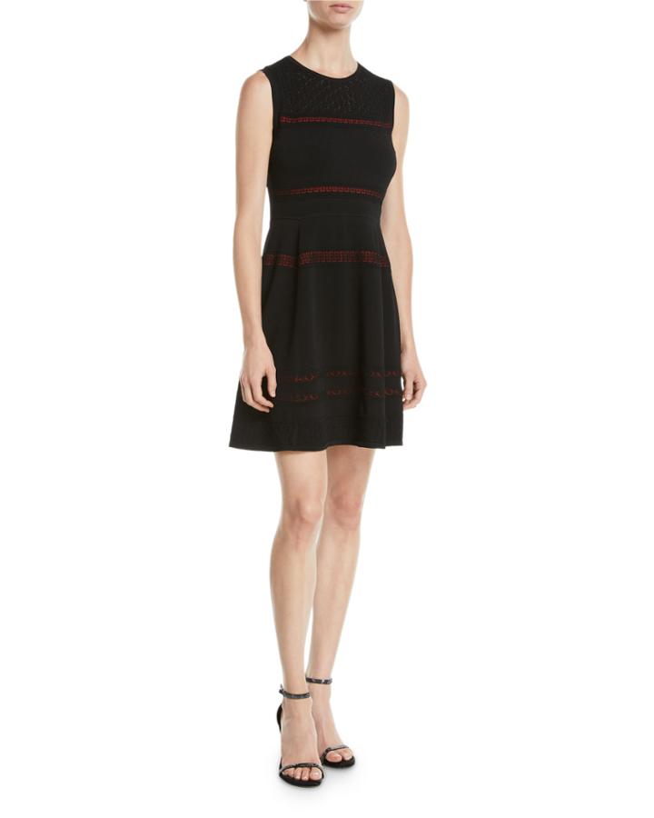 Celina Sleeveless Lace-trim