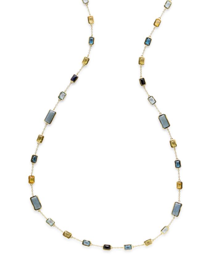 18k Rock Candy&reg; Station Necklace In Allure,