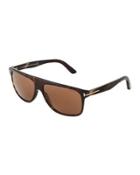 Idigo Square Havana Acetate