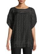 Silk Squares Cotton Box Top