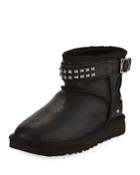 Suede Studded Booties