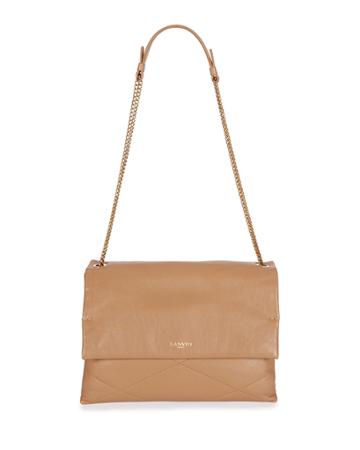 Sugar Medium Chain Shoulder Bag, Nude