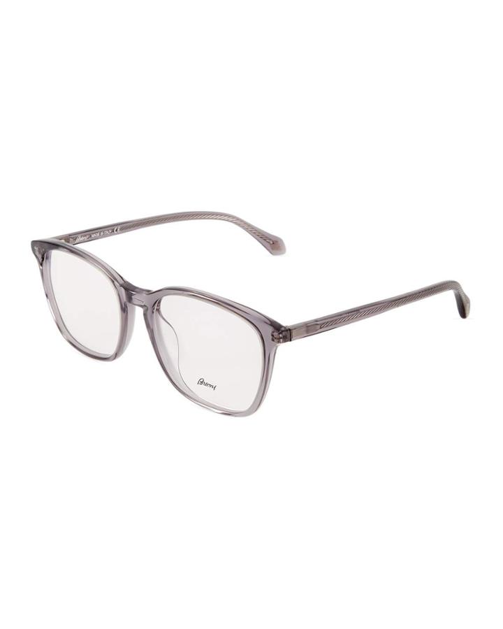 Men's Square Semi-transparent Acetate Optical Glasses