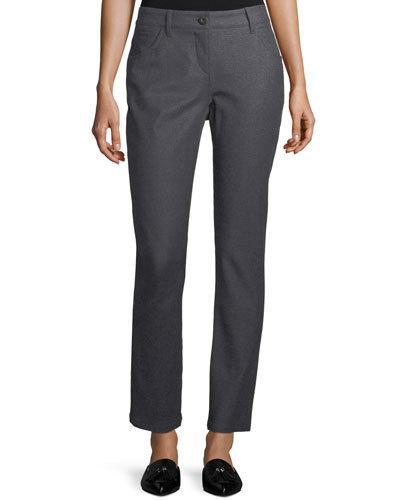 5-pocket Wool-blend Trouser Pants