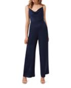 Cowl-neck Slip Top Jumpsuit