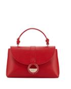 Saffiano Medium Top-handle Satchel Bag, Red