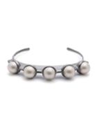 Pearly Studded Sheet Cuff Bracelet