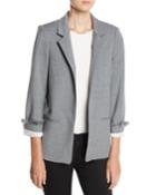 Volly Open-front Frange Blazer