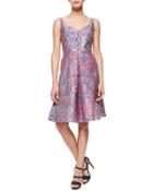 Machu Picchu Sleeveless V-neck Printed