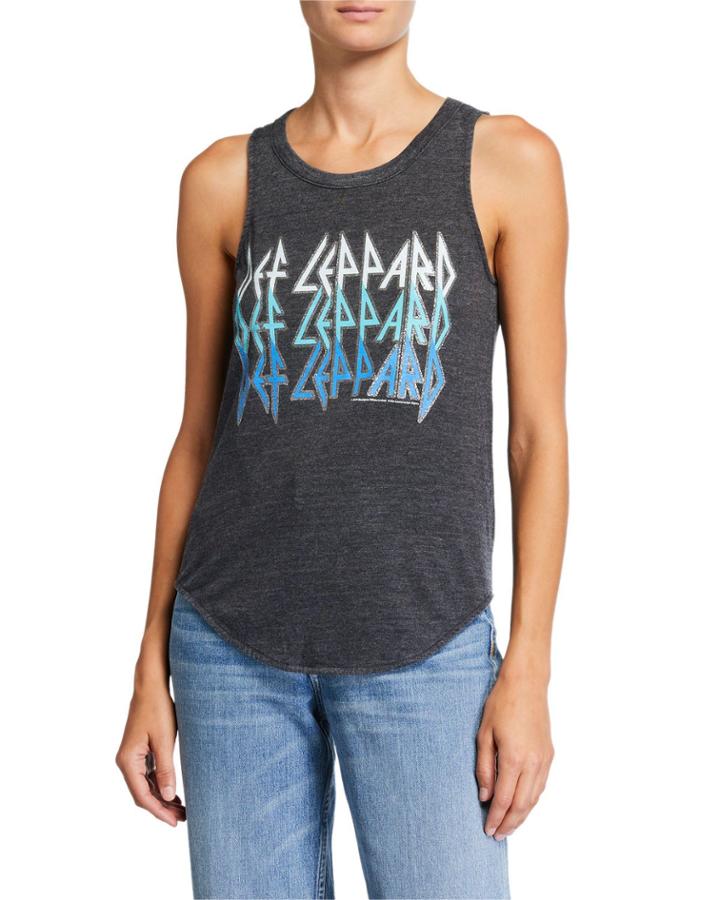 Def Leppard Crewneck Tank
