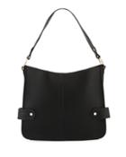 City Faux-leather Hobo Bag