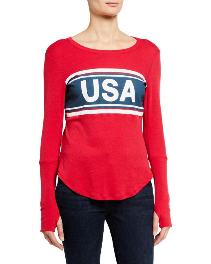 Usa Graphic Long