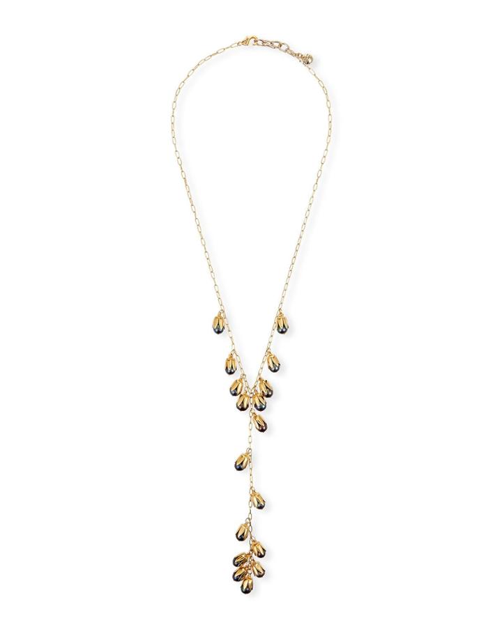 Clairvoyant Pearl Y-drop Necklace