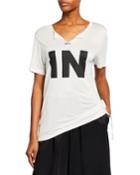 In-style China V-neck T-shirt