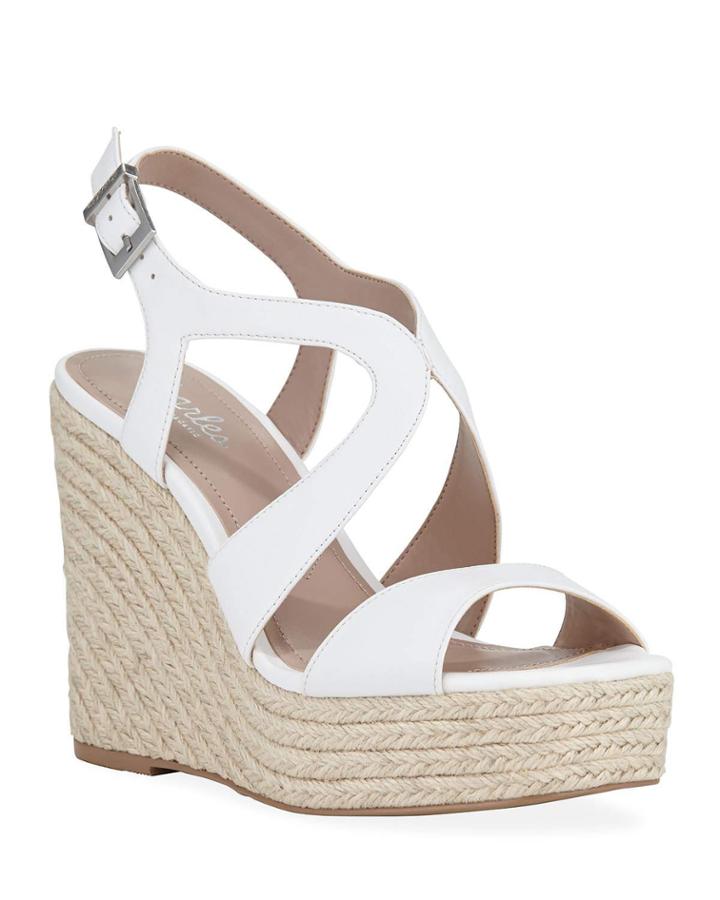 Damon Platform Wedge Espadrille