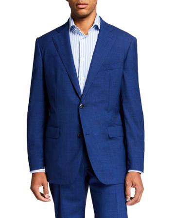 Men's Super 150s Wool Two-piece