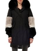 Apres-ski Rex Rabbit Fur Sleeve With Detachable Down Vest