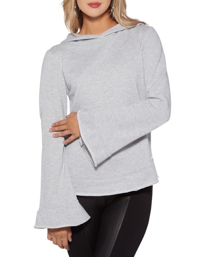 Bell-sleeve Hoodie