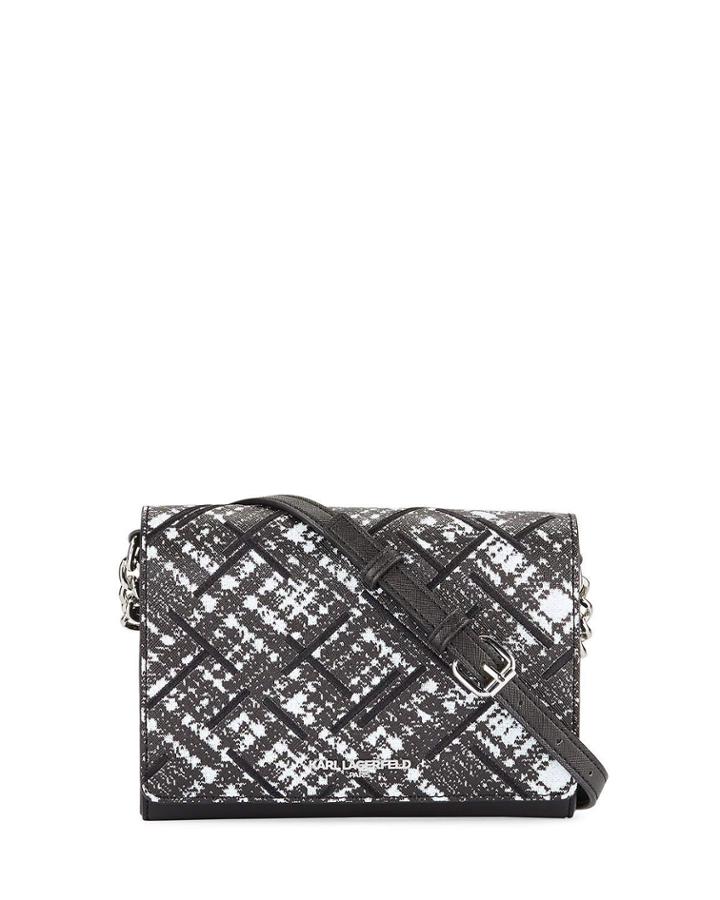 Connie Saffiano Crossbody Bag