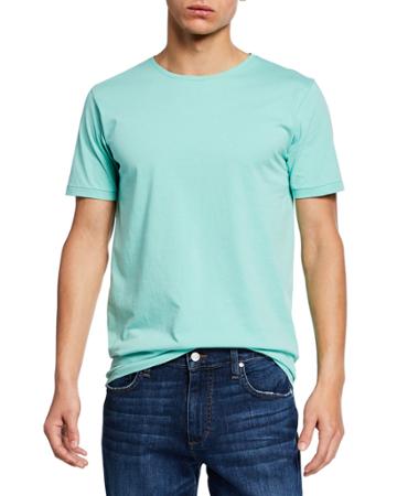 Men's Crewneck Short-sleeve Cotton T-shirt
