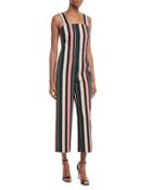 Striped Wide-leg Jumpsuit