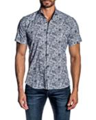Men's Semi-fit Woven Floral